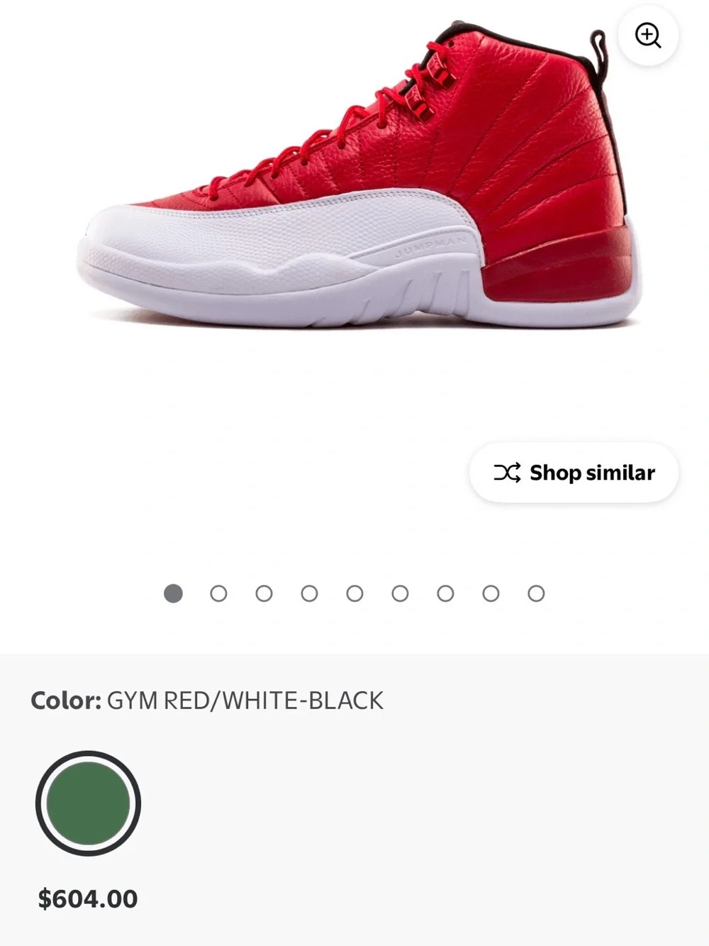 DeadStock Nike Air Jordan 12 Retro in the Vibrant 